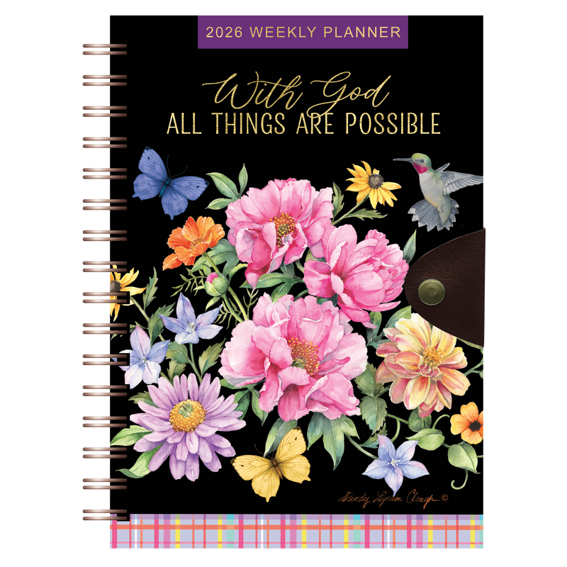 2026 With God All Things Weekly Planner