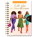 2027 With God All Things Weekly Planner