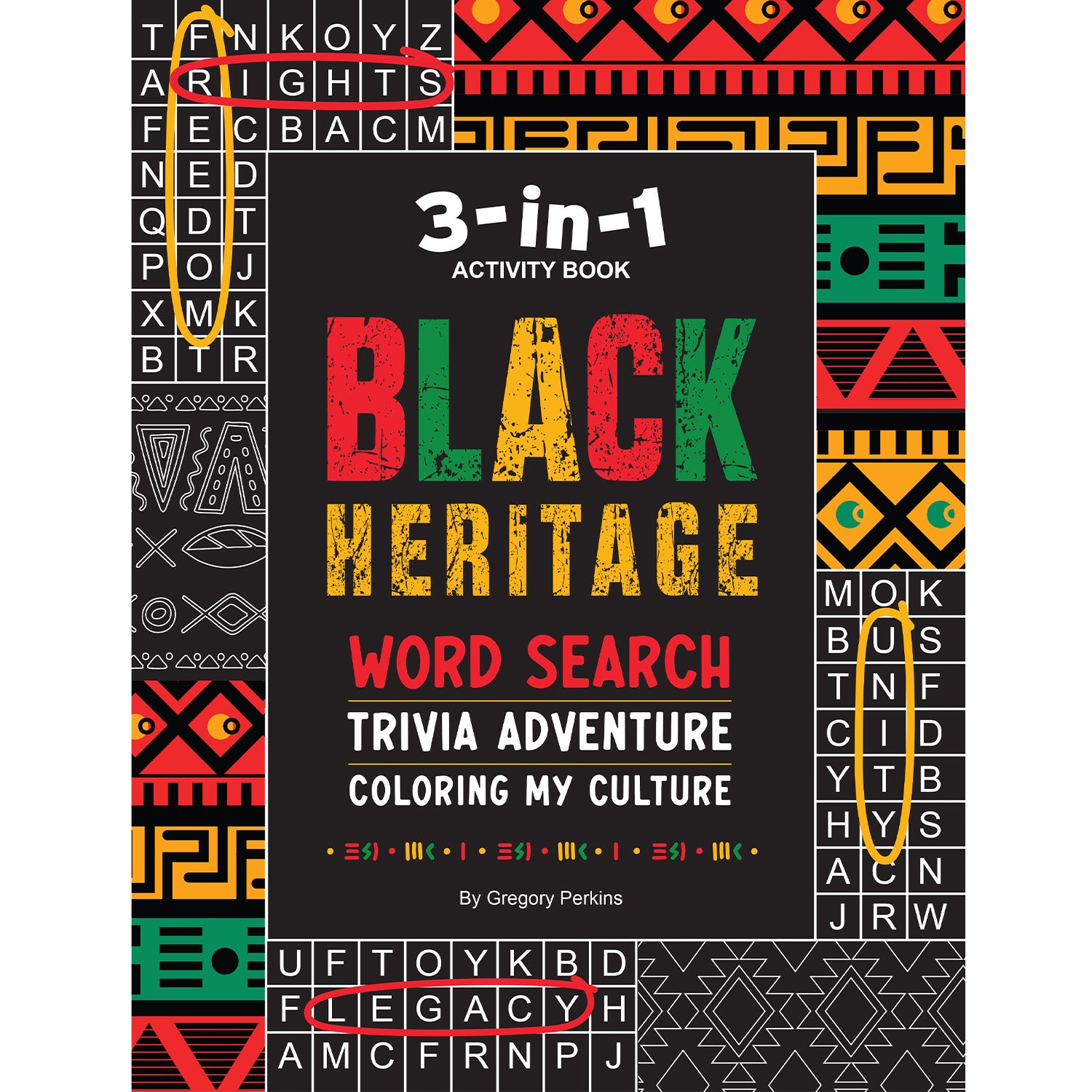 Black Heritage Word Search Book