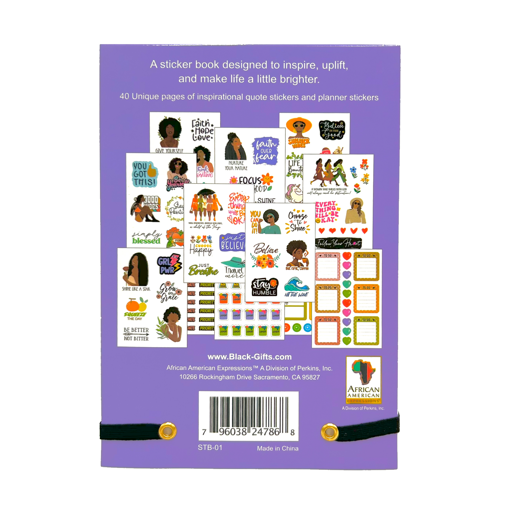 Lifted Sticker Book
