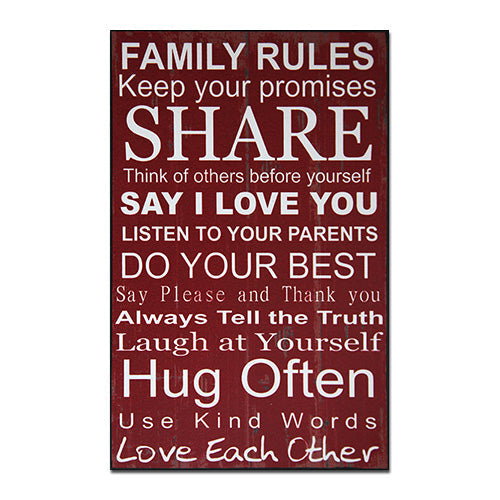 FAMILY RULES