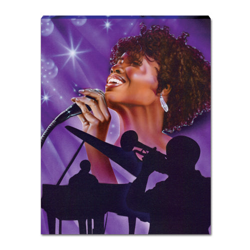 JAZZ SINGER CANVAS (SMALL)