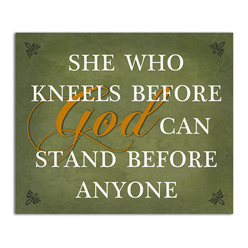 SHE WHO KNEELS