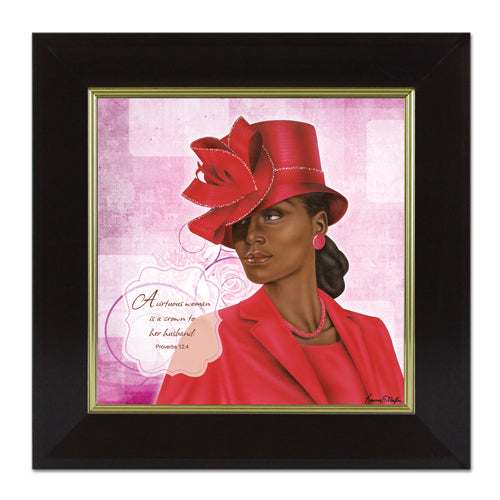 VIRTUOUS WOMAN RED (PROVERBS 124)