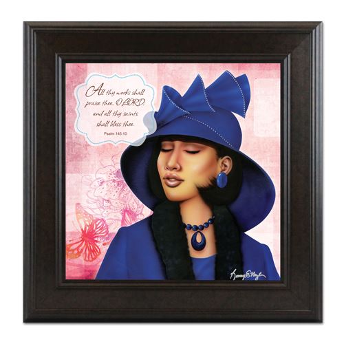 VIRTUOUS WOMAN BLUE (PSALM 1438)