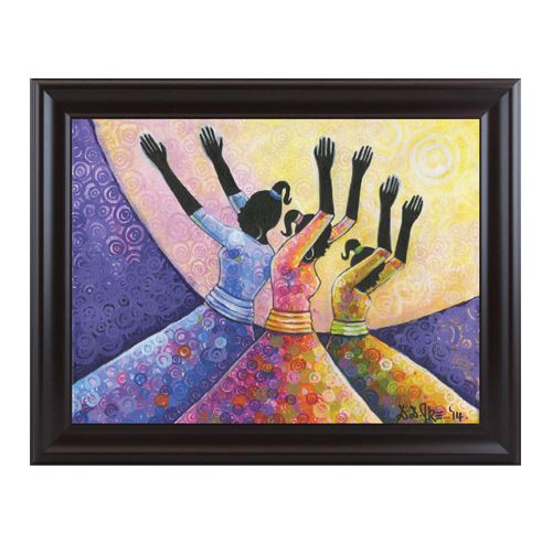 PRAISE HIM FRAMED ART