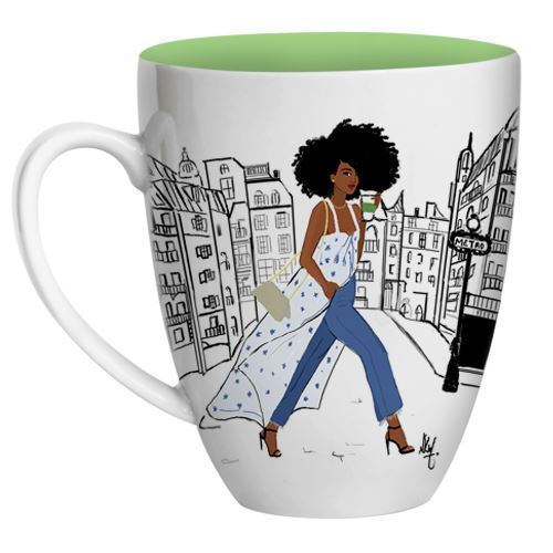 amazon coffee mugs made in usa Show Jumping Art Coffee Mug main image 0