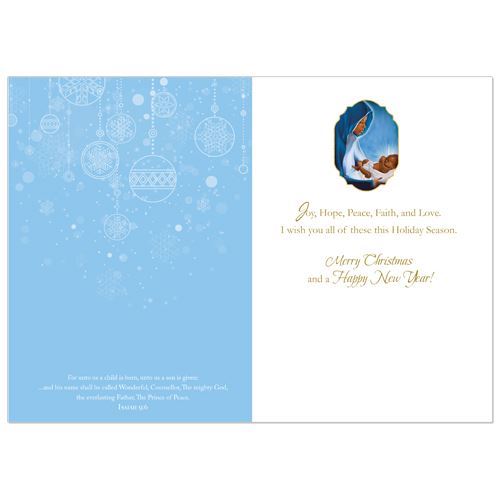 HOLY NIGHT CHRISTMAS CARD