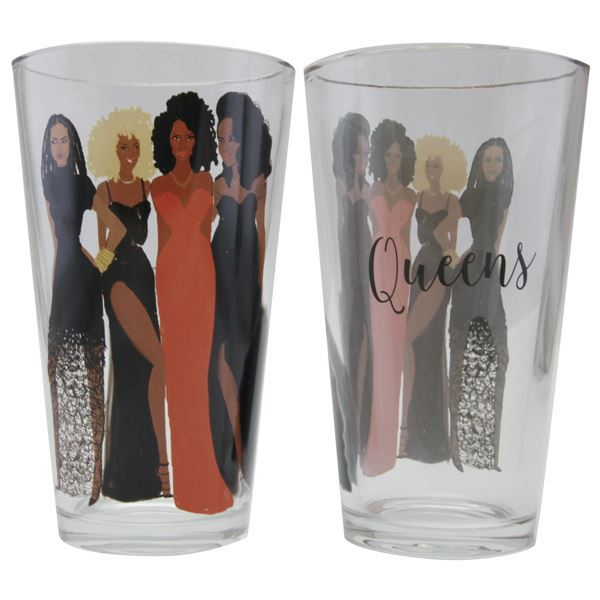 DRINKING GLASS SET 4 - SISTER FRIENDS