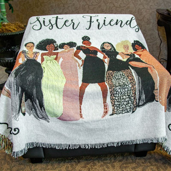 SISTER FRIENDS THROW