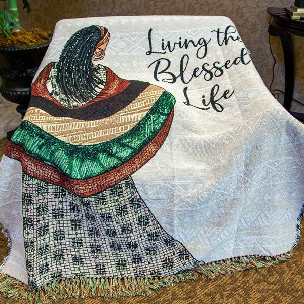 BLESSED LIFE THROW