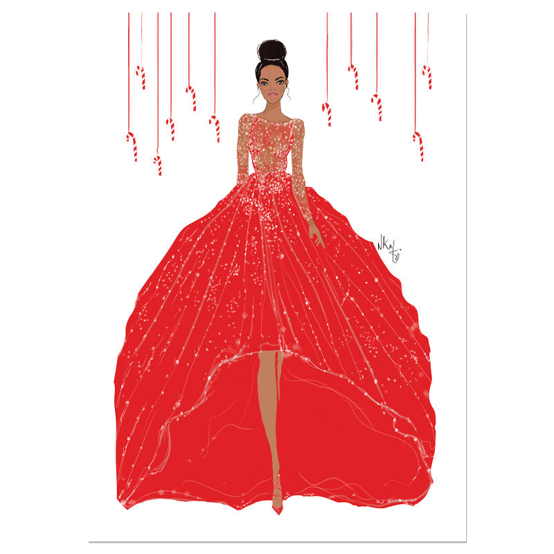 CANDY CANES CARD