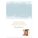 SEASONS GREETINGS GIRLS CHRISTMAS CARD