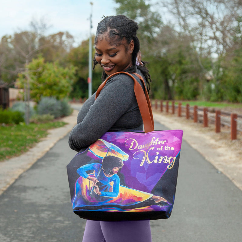 DAUGHTER OF THE KING CANVAS BAG