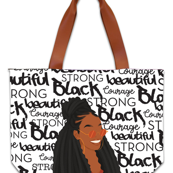 ★BLACKPURPLE☆Mini Canvas Printed Eco Bag MUSINSA | BLACK PURPLE Mini Canvas Printed Eco Bag_IVORY