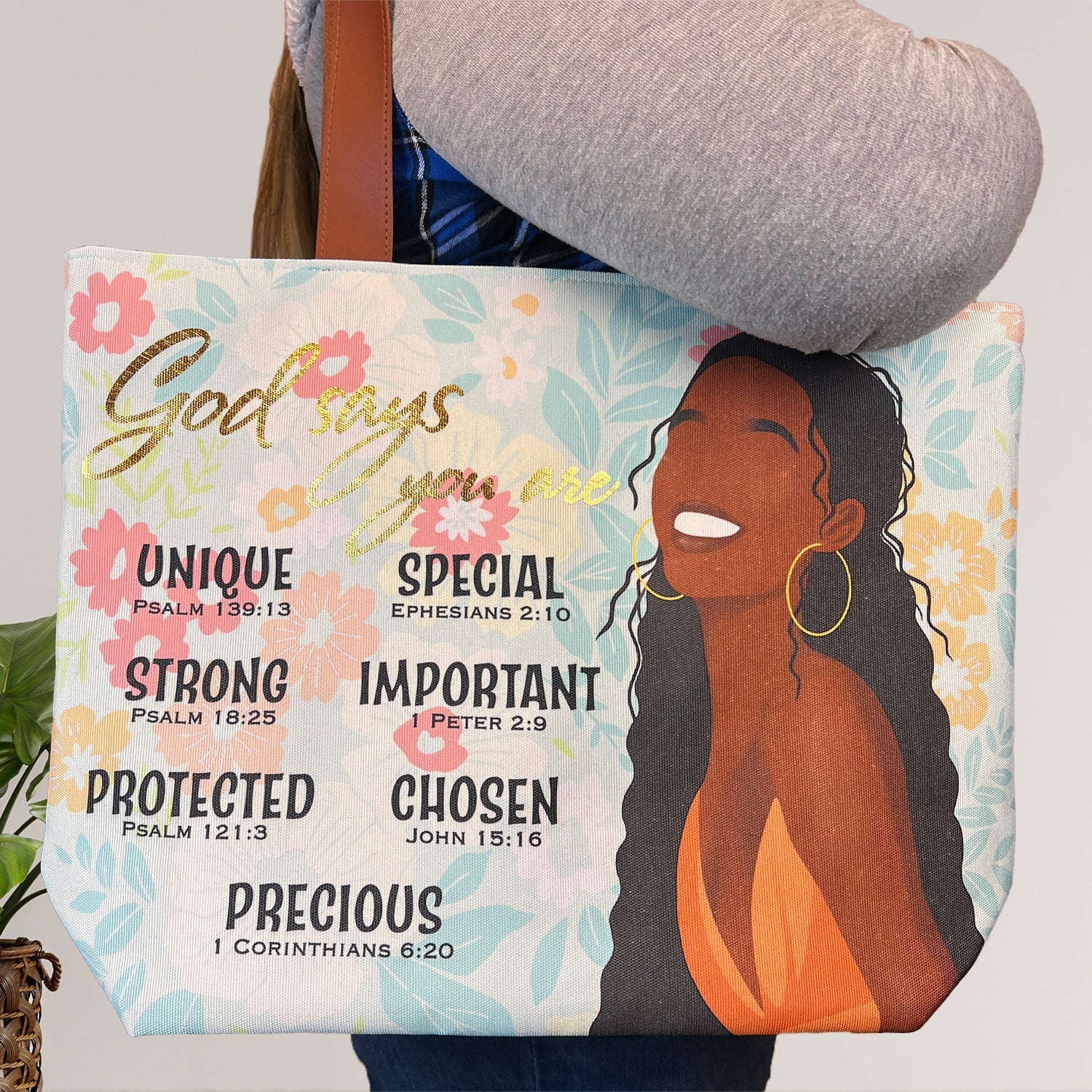 God Says Canvas Bag