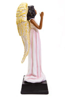 PINK ANGEL FIGURINE