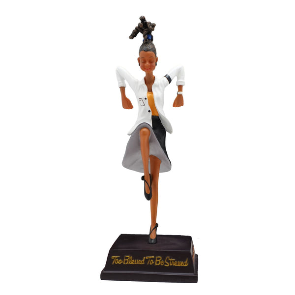 Too Blessed to be Stressed Figurine