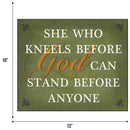 SHE WHO KNEELS