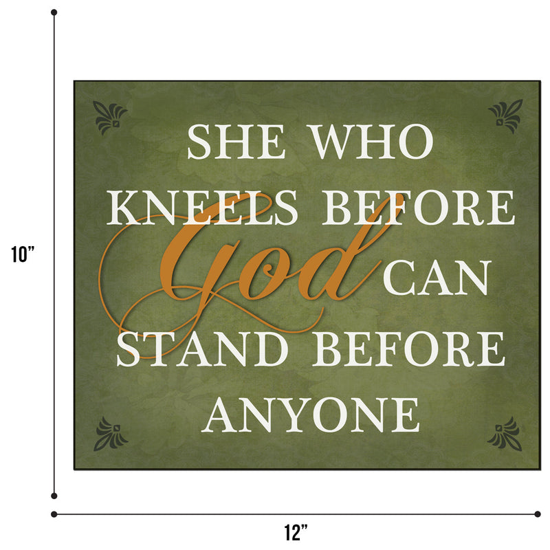 SHE WHO KNEELS