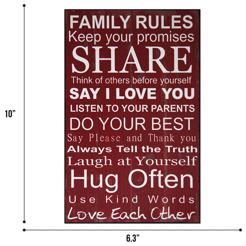 FAMILY RULES