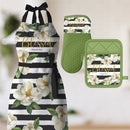 BLESSED MAGNOLIA MITT/POT HOLDER SET