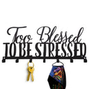 TOO BLESSED KEY HOLDER