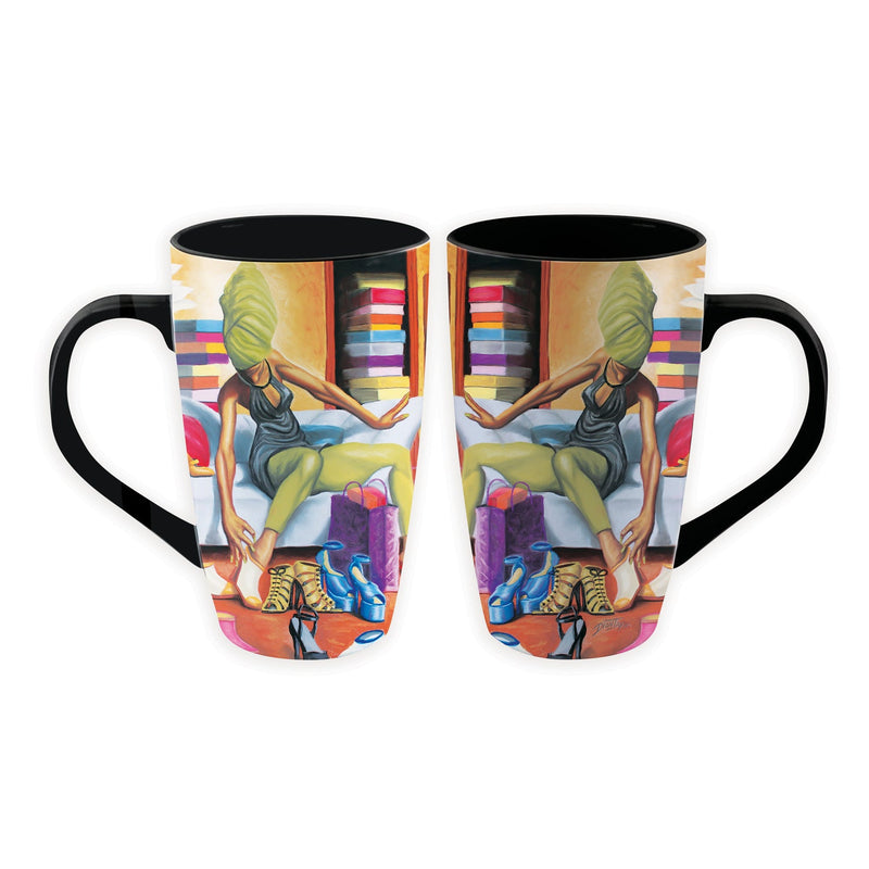 Dion Jay Shoe Addict Latte Mug