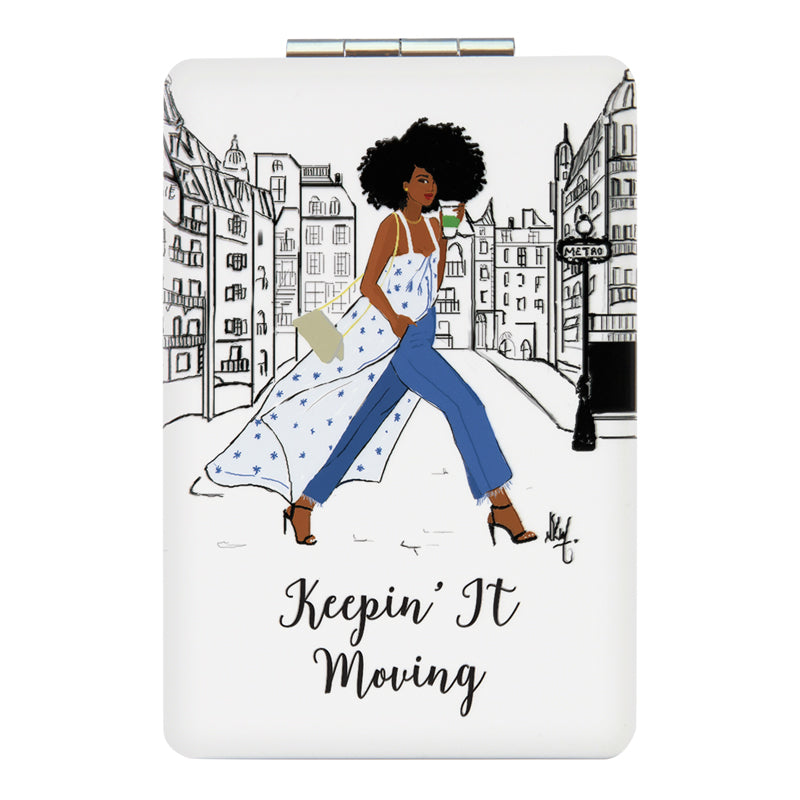 KEEPIN IT MOVING COMPACT MIRROR