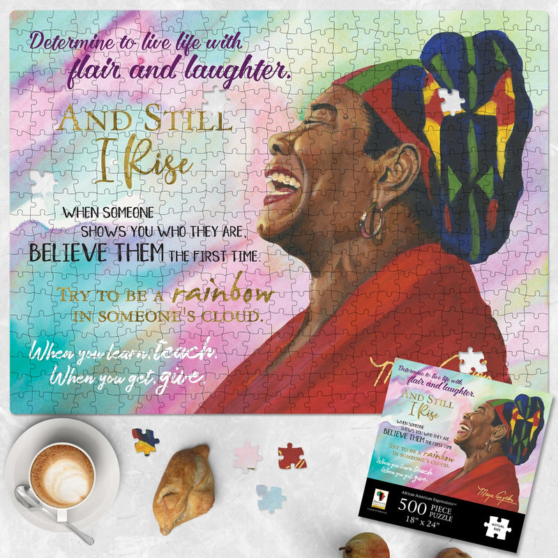 MAYA ANGELOU QUOTES PUZZLE