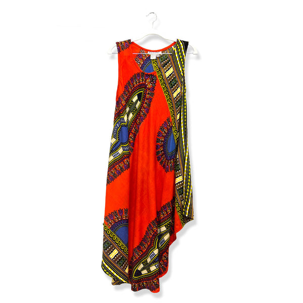 Umbrella Dress (Red Pattern)