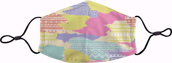  colorful patterned face mask 